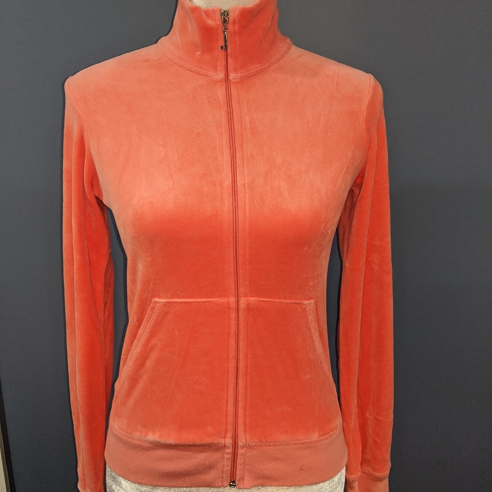 Juicy Couture Peach 🍑 Track Suit Jacket size Med